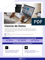 Infografía Programas - Ciencia de Datos