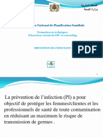 4) Prévention de L'infection