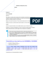 Estadísticos de Dispersión y Forma (1) DC2