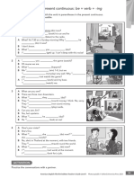 Present Continuous Practice