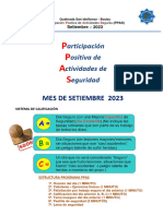 Charlas de Seguridad - Ppas - Setiembre 2023