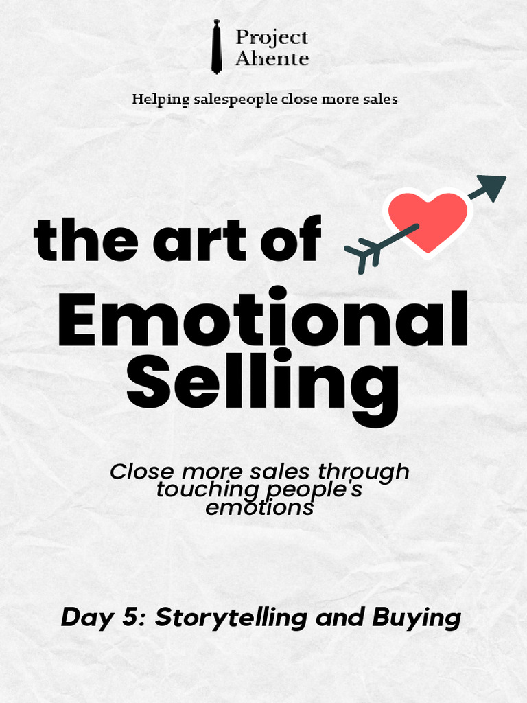 Emotional Selling 5 Pdf