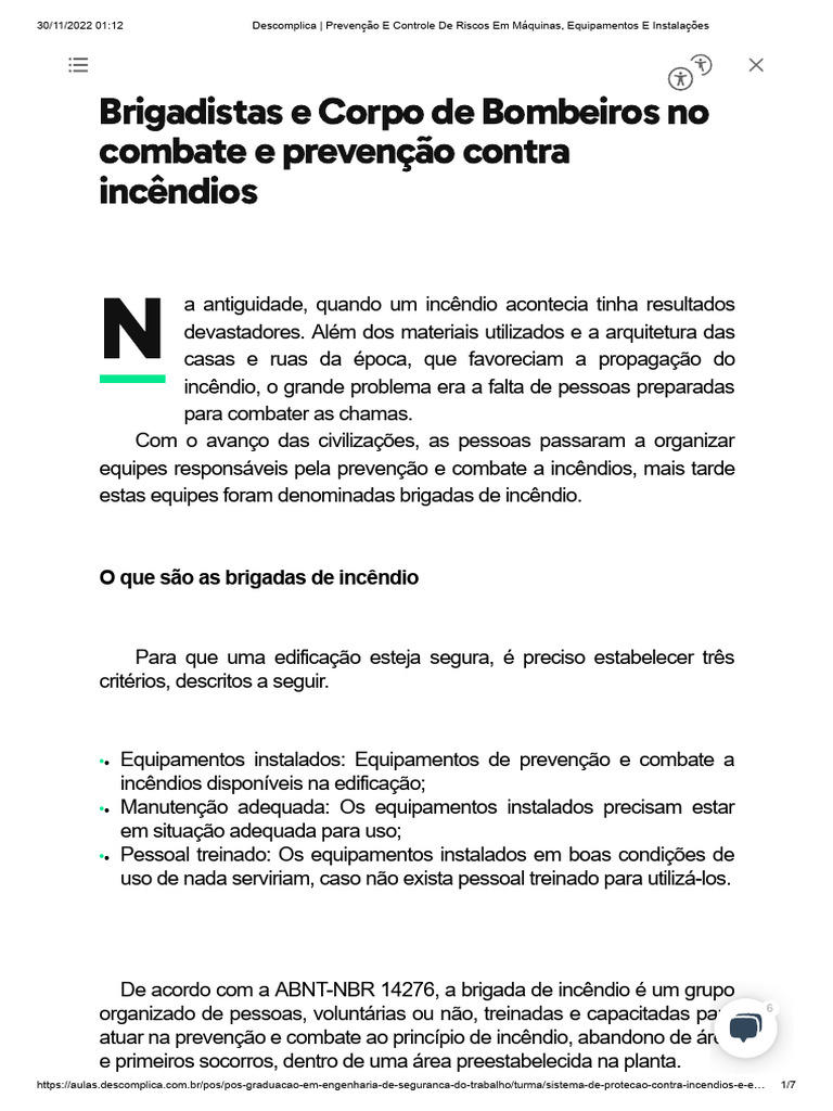 Brigadistas: Prevenção e Combate a Incêndios | PDF, image size:768x1024