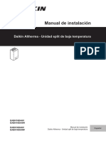 EABH16D6V-D9W EABX16D6V-D9W 4PES556066-1 2018 10 Installation Manual Spanish