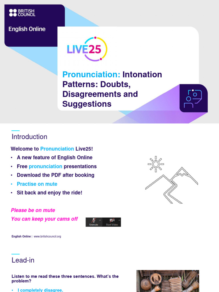 Mastering Intonation Patterns in English | PDF | English Language ...