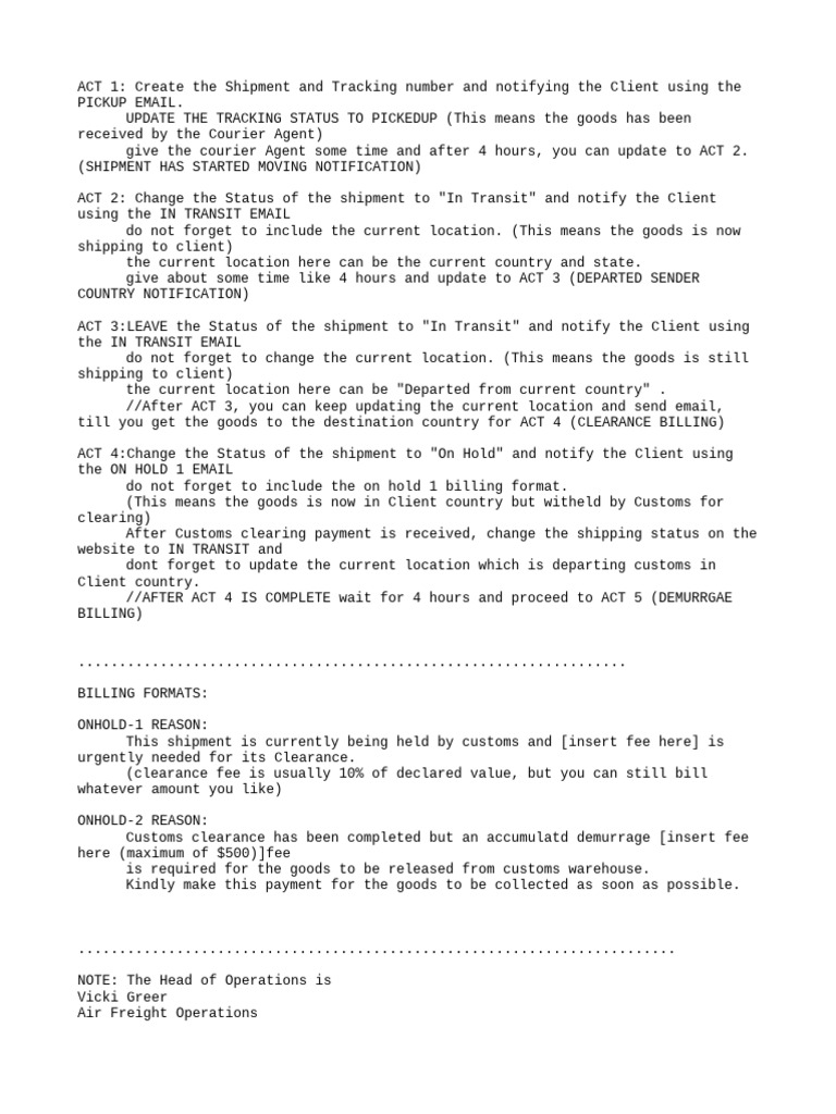 Consignment Billing Fm-1 | PDF | Courier | Cargo