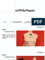 Pola Depan Draping