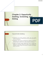Chapter 2 Opportunity Seeking Screening and Seizing