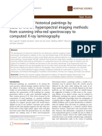 Examination of Historical Paintings by State-Of-The-Art Hyperspectral Imaging Methods: From Scanning Infra-Red Spectroscopy To Computed X-Ray Laminography