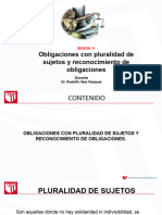 11 Obligaciones Con Pluralidad de Sujetos