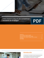 Cómo Iniciar Tu Negocio de Contabilidad y Escalarlo en El Tiempo