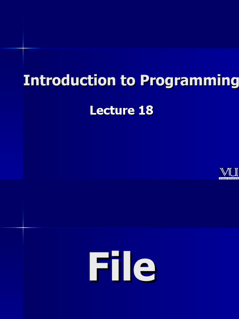 Cs201 18 pdf text file computing