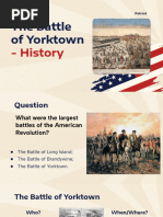 The Battle of Yorktown - Matteo Veridiani