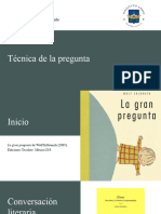 Técnica de La Pregunta - Andes