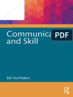 Communication and Skill (The Routledge E-Modules On Contemporary Langauge Teaching Series)