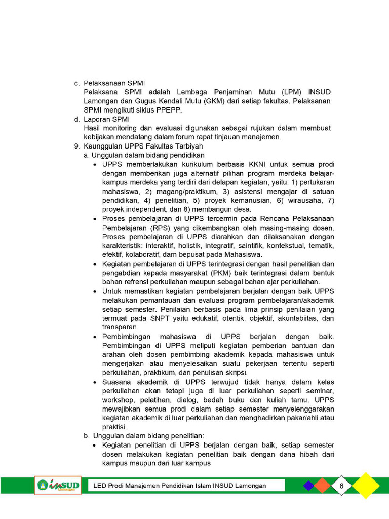 Led Lamdik Mpi Insud Lamongan-12 | PDF