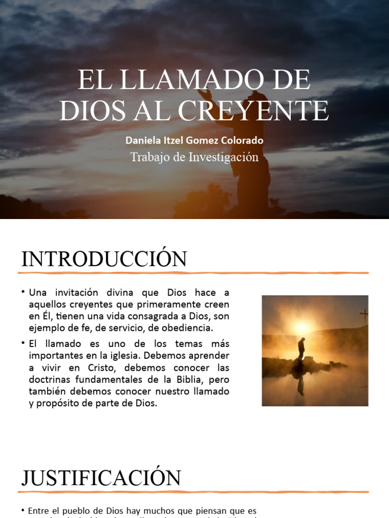 El Llamado de Dios al Creyente | PDF | Dios | Misionero