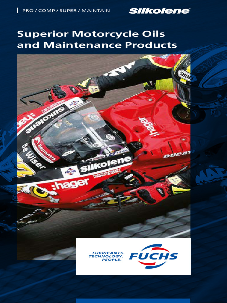 Silkolene Product Guide PDF Motor Oil Chemistry