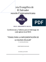 Conferencias y Talleres - para Líderes