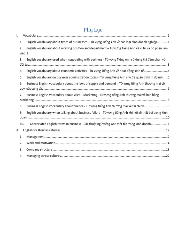 English For Business Studies | PDF