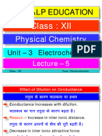 Electrochemistry Lecture - 5 PDF