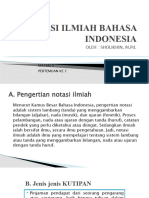 Materi 6 Notasi Ilmiah Bahasa Indonesia