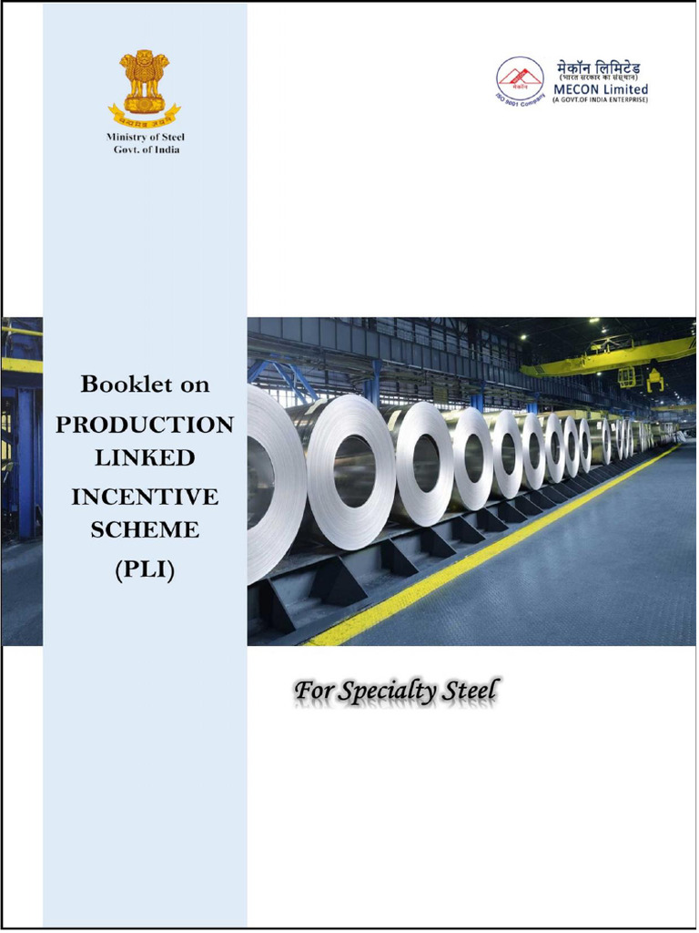 PLI Scheme Booklet | PDF