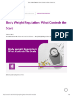 Body Weight Regulation - What Controls The Scale - Macros Inc