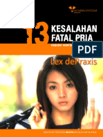 13 Kesalahan Fatal Pria