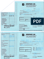 Armscor Official Receipts