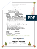 Tertib Acara Natal Naposo Tornaginjang - Hal 1