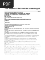 Download Versi Terjemahan Dari Evolution Marketing by Hergitasari Lutfi SN69416682 doc pdf