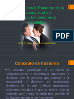 Definiciones y Trastorno de La Personalidad