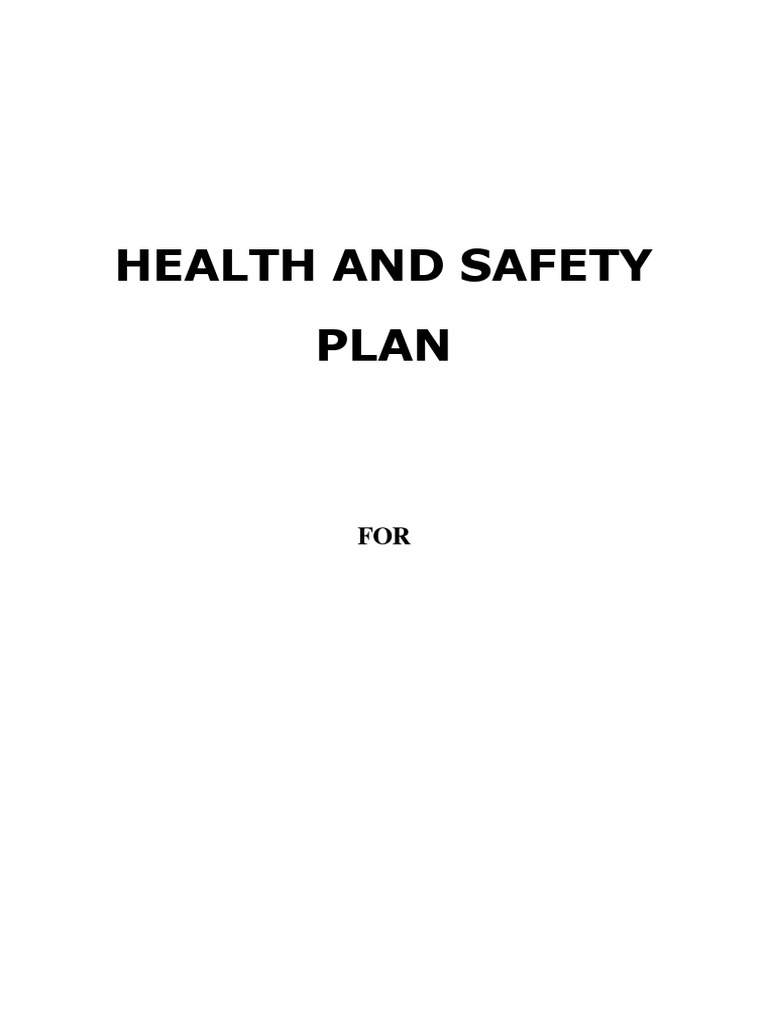 typical-project-health-and-safety-plan-pdf-occupational-safety-and
