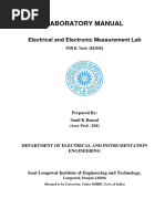 Electrical Measurement Lab by SK Final