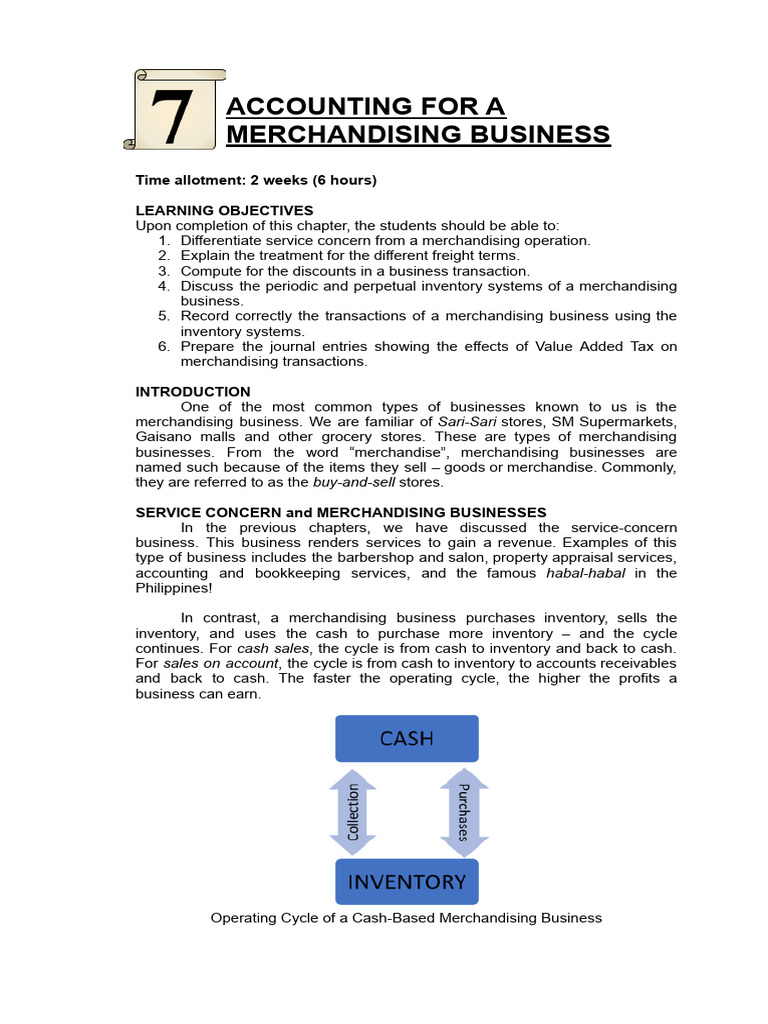 Understanding Merchandising Businesses | PDF | Business | Economies