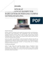 Dampak Sosial Informatika