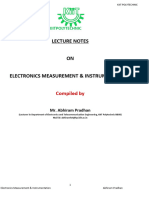 LECTURE NOTES - 3rd ETC - EMI - A Pradhan