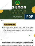 GROUP 6 Galera and Futalan Theory of Production