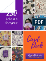 250 Card Deck Ideas - 2