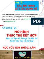 Chuong2 - Các mô hình quan hệ - MohinhthucthekethopSV