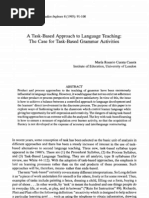 Download A Task-Based Approach to Language Teaching by vidaviva SN69418079 doc pdf