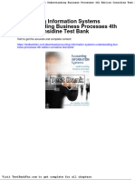 Accounting Information Systems Understanding Business Processes 4th Edition Considine Test Bank