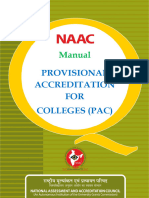 Provisional Accreditational For Colleges PAC Final New