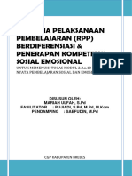 Rencana Pelaksanaan Pembelajaran (RPP) Berdiferensiasi & Penerapan Kompetensi Sosial Emosional