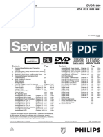 DVD-Videorecorder DVDR 1000 Service Manual