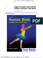 Human Biology Concepts and Current Issues 7th Edition Johnson Test Bank