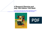 Practical Research Planning and Design Leedy 10th Edition Test Bank