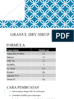 Granul Dry Sirup