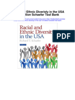 Racial and Ethnic Diveristy in The Usa 1st Edition Schaefer Test Bank